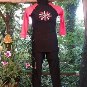 Swim shirt and pants set